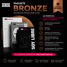 Load image into Gallery viewer, Soy Libre (Paquete Bronze)